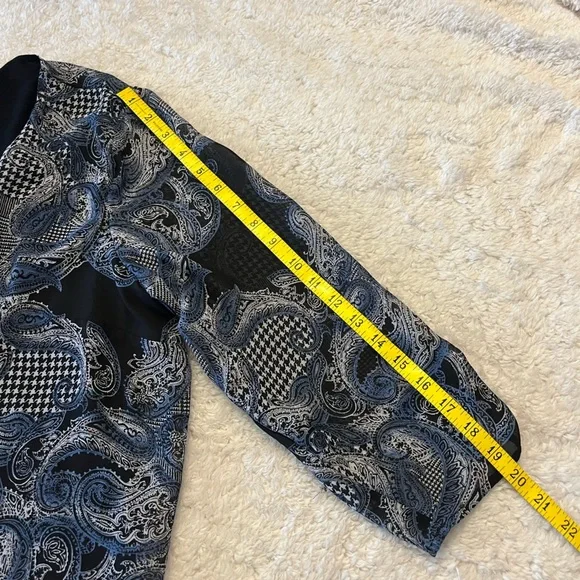 Apt 9 Light Weight Blouse w Under Shirt - Picture 3 of 6